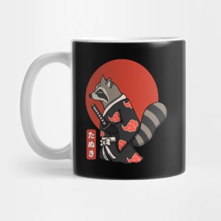 Samurai Tanuki Mug